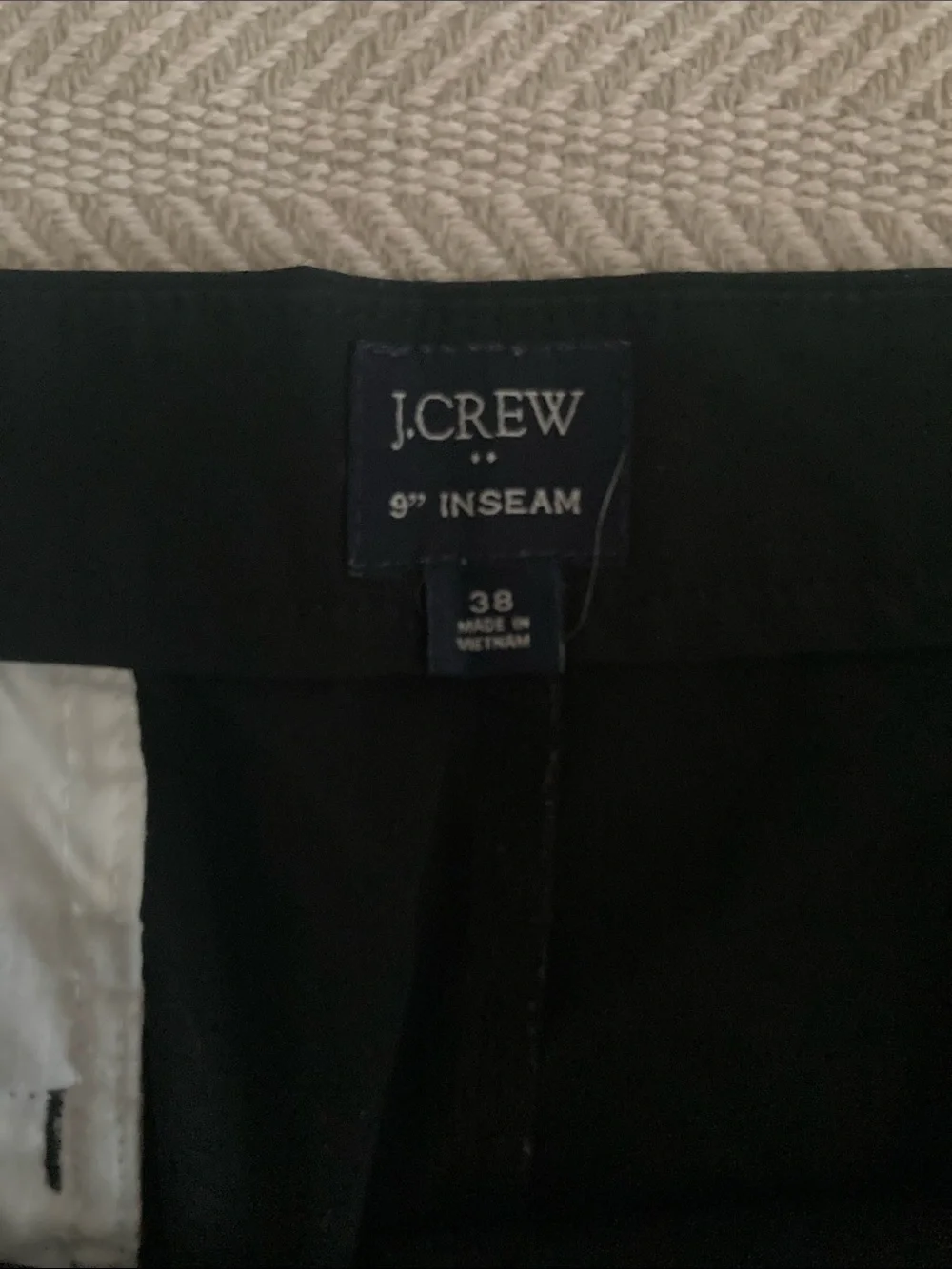 J. Crew Black Flat-Front Men's Shorts